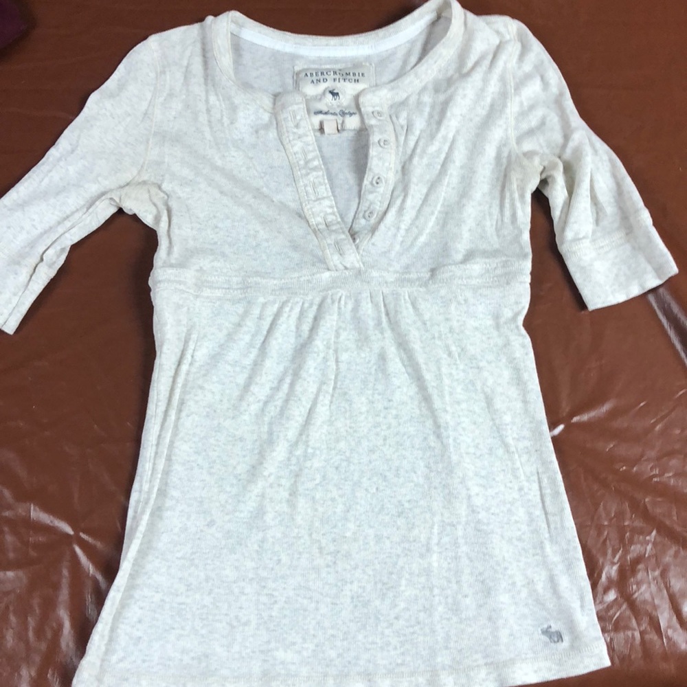 Gray Abercrombie Sweater
